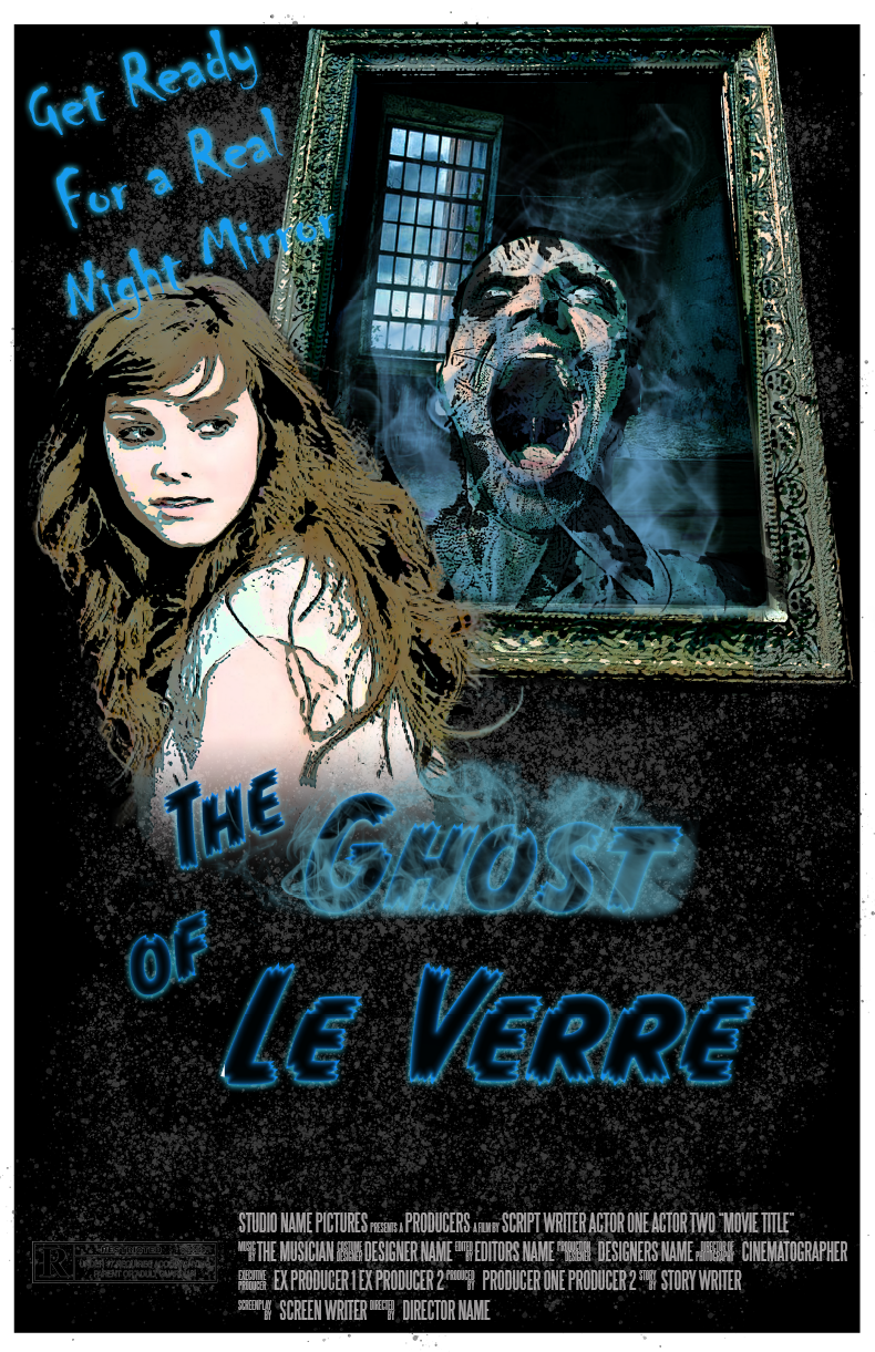 Ghosts composite illustration